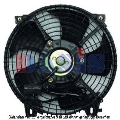 AKS DASIS ventiliatorius, radiatoriaus 328024N